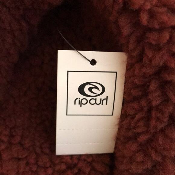 Rip Curl  Lumber Jacket Faux Shearling Fleece Size Large NEW - Picture 11 of 11